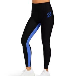 Peloton Black Show Up Rib Leggings High Rise